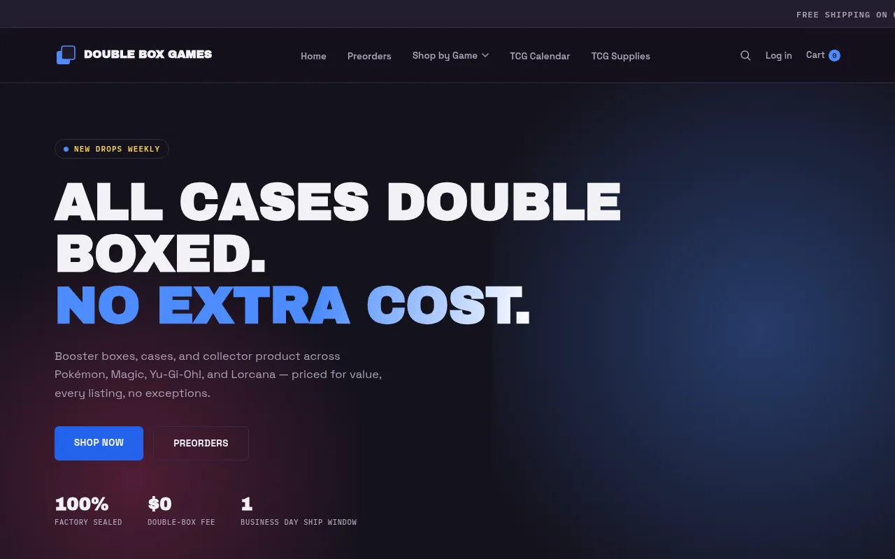 Screenshot of doubleboxgames.com