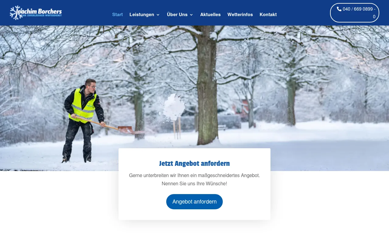 Screenshot of winterdienst-hamburg.com