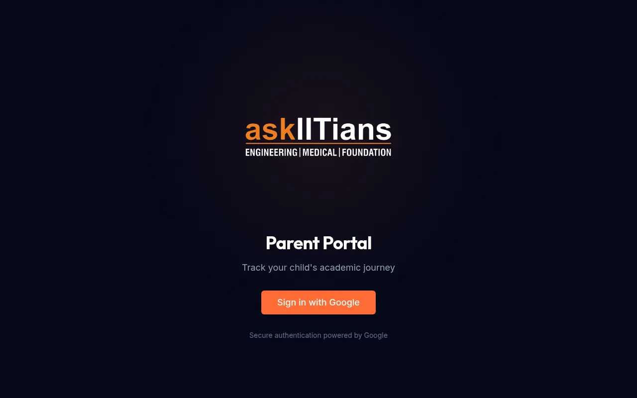 Screenshot of blaze.askiitians.com