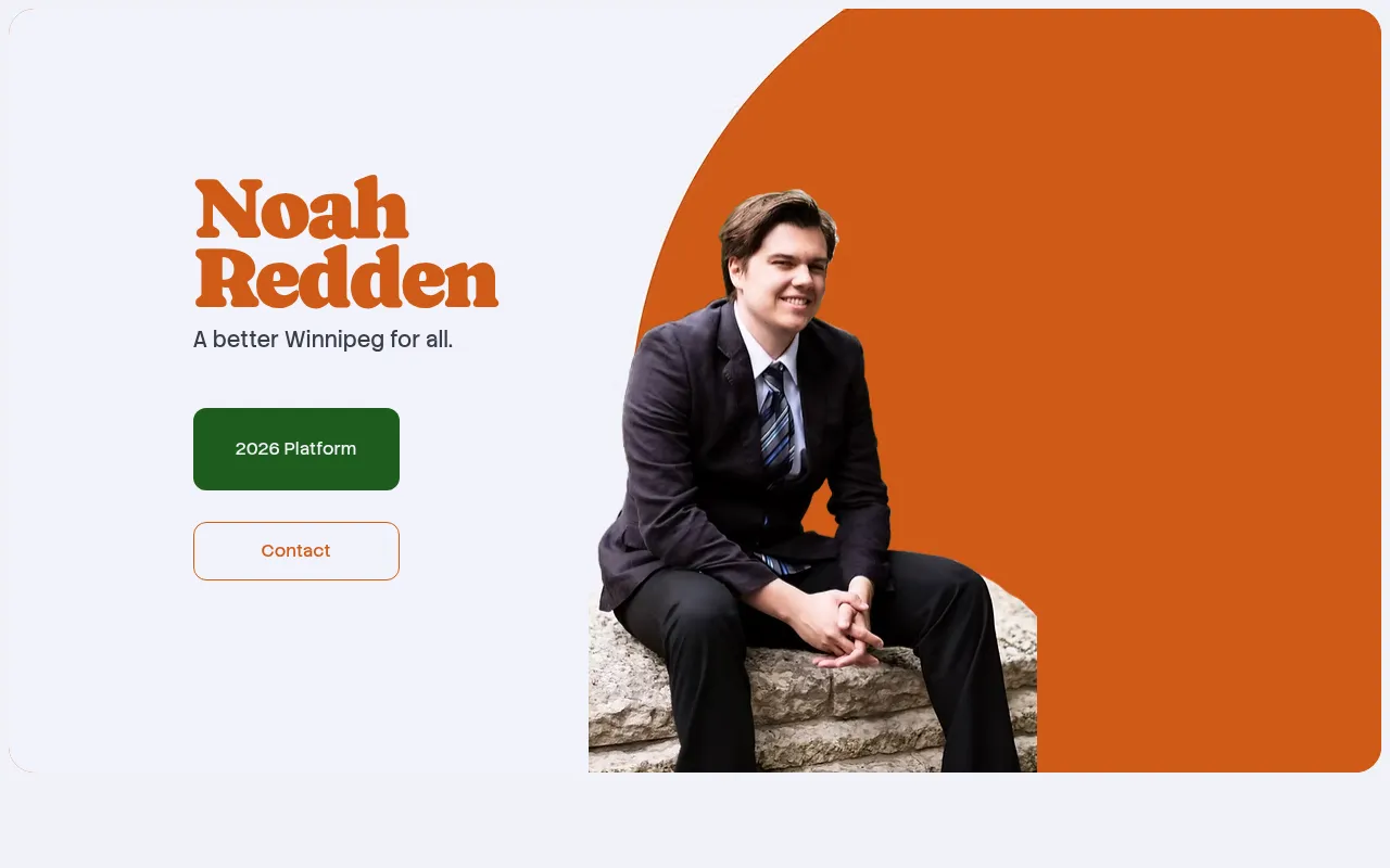Screenshot of noahredden.ca