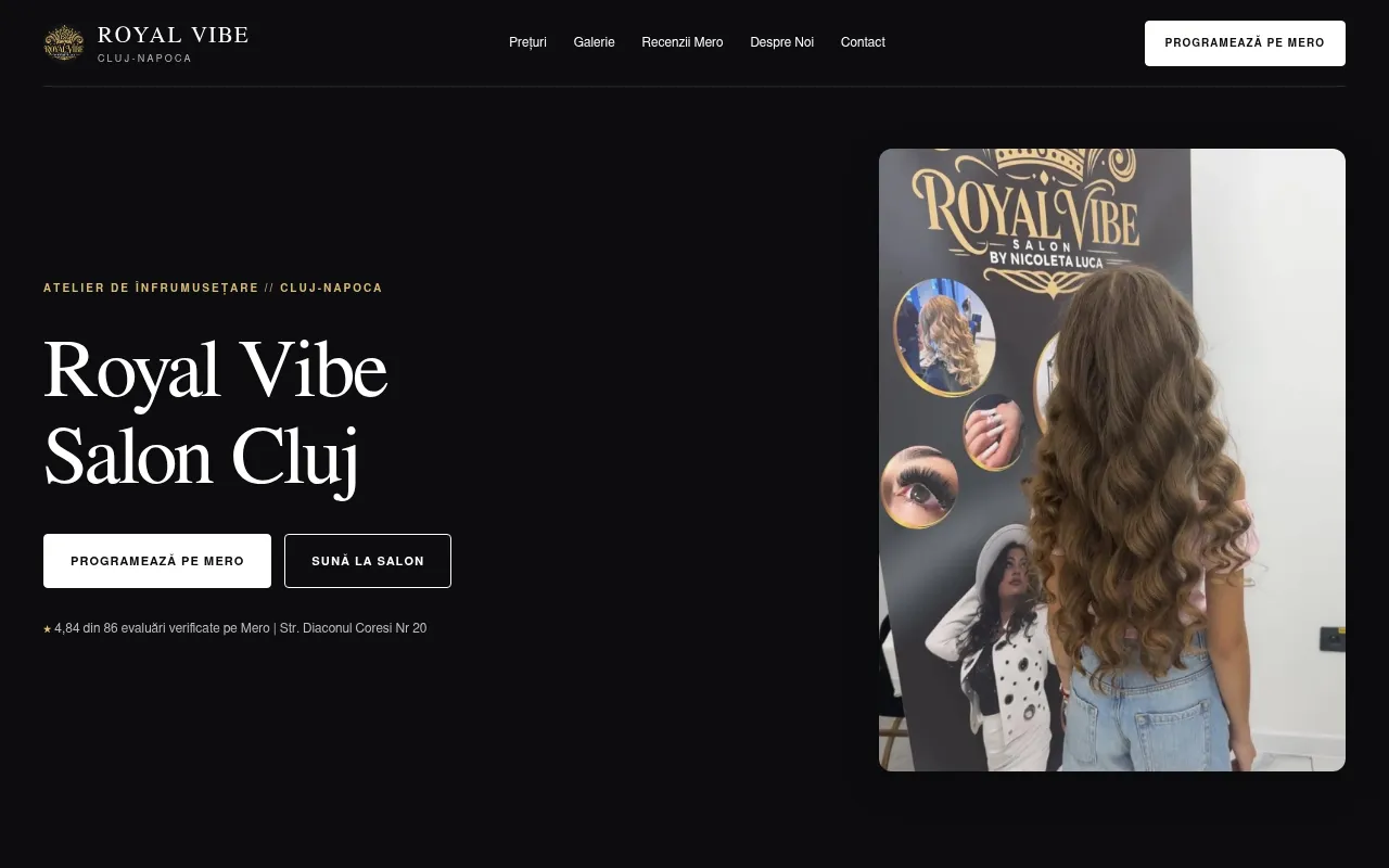 Screenshot of royal-vibe.vercel.app