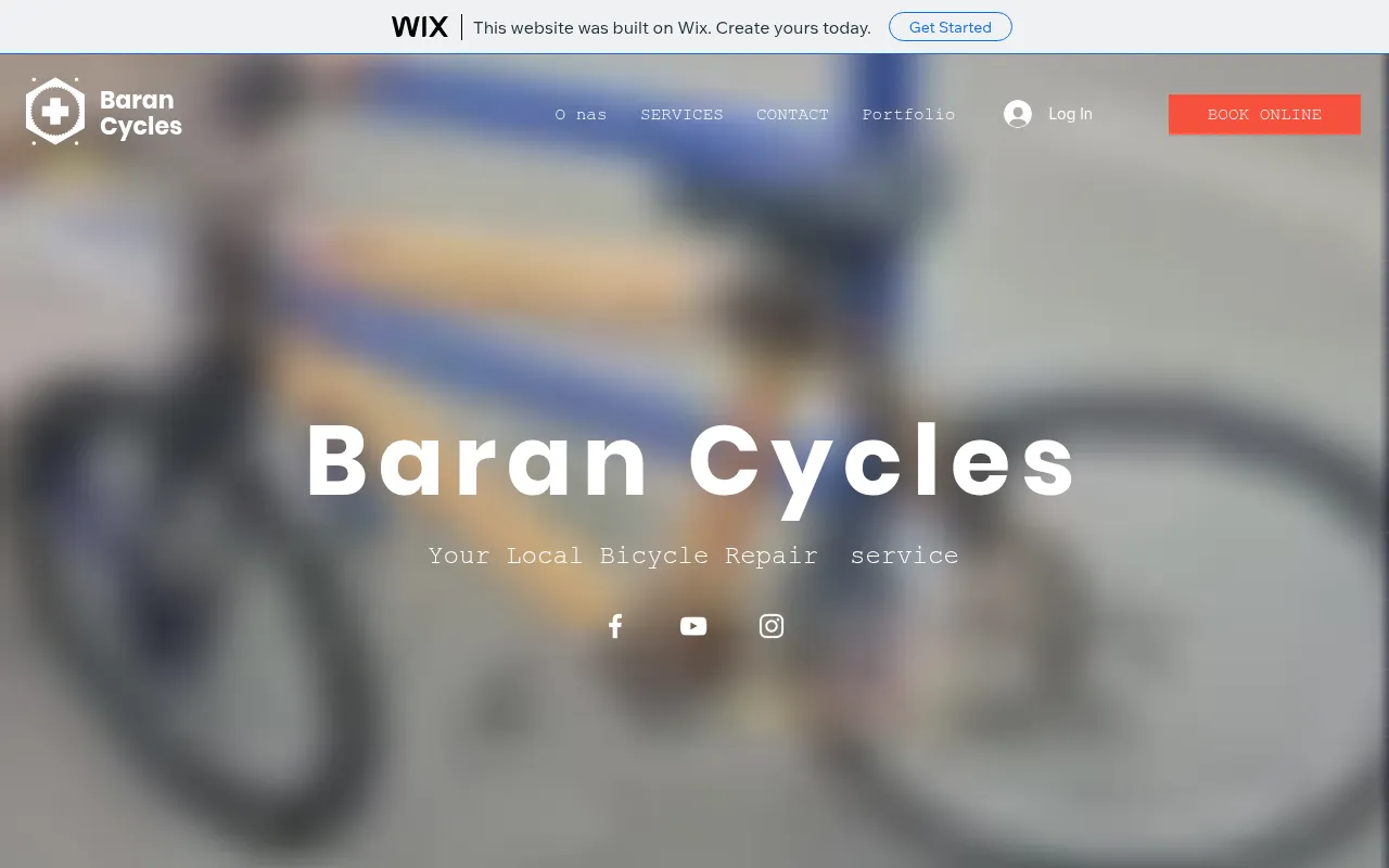 Screenshot of ebikeconversioniow.wixsite.com