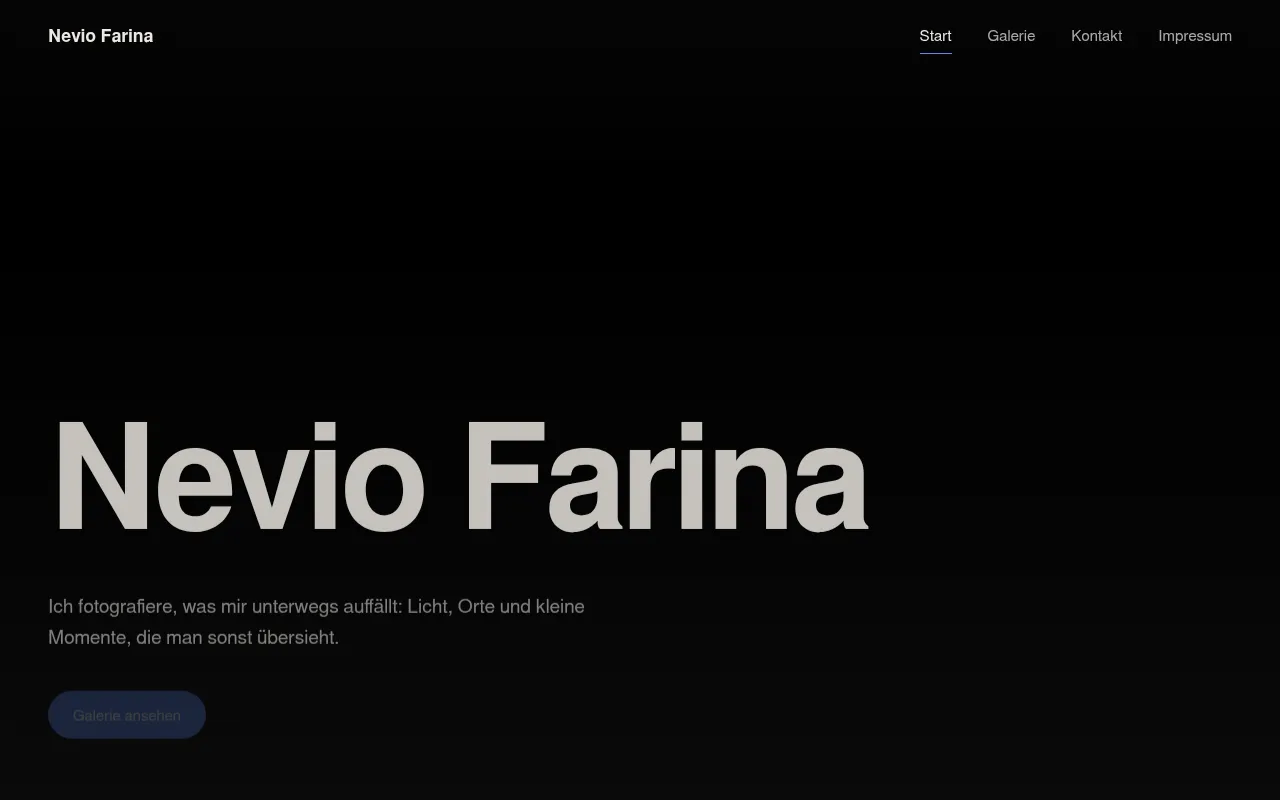 Screenshot of nevio.cloud