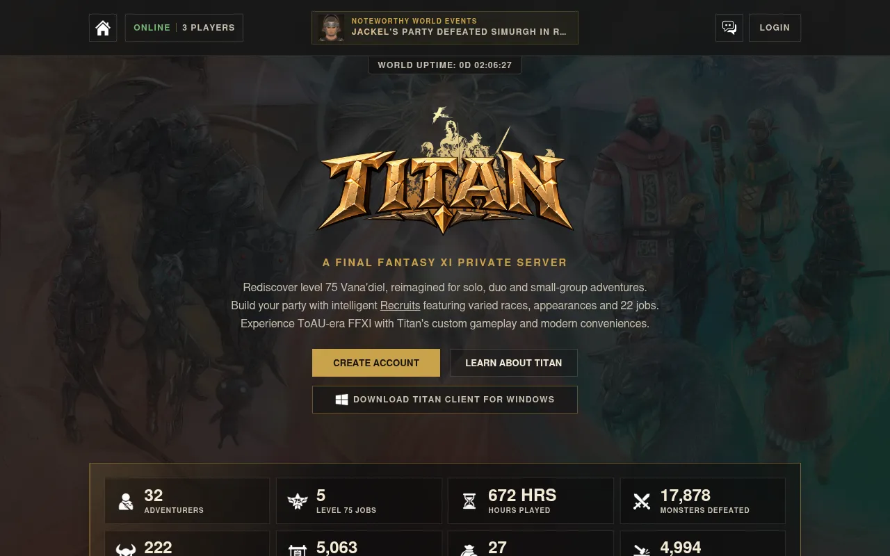 Screenshot of titan-xi.com