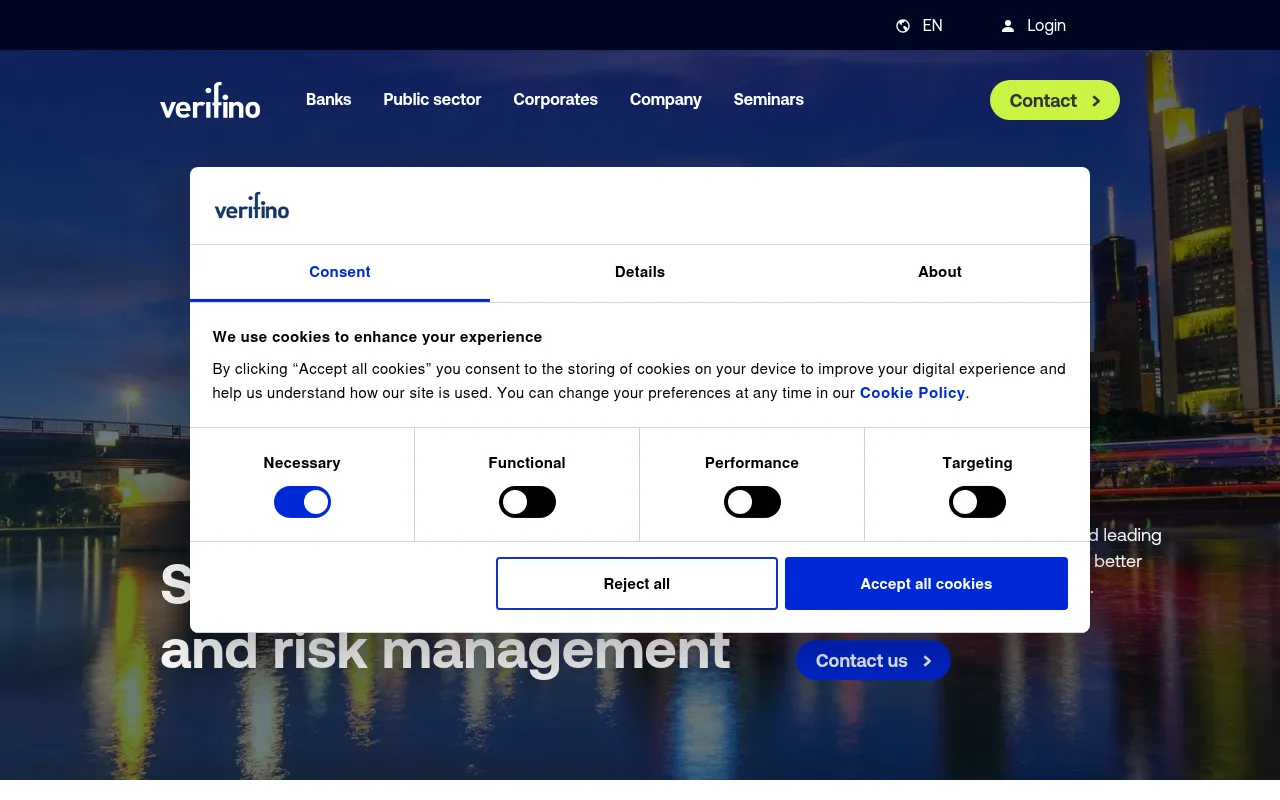 verifino.com screenshot