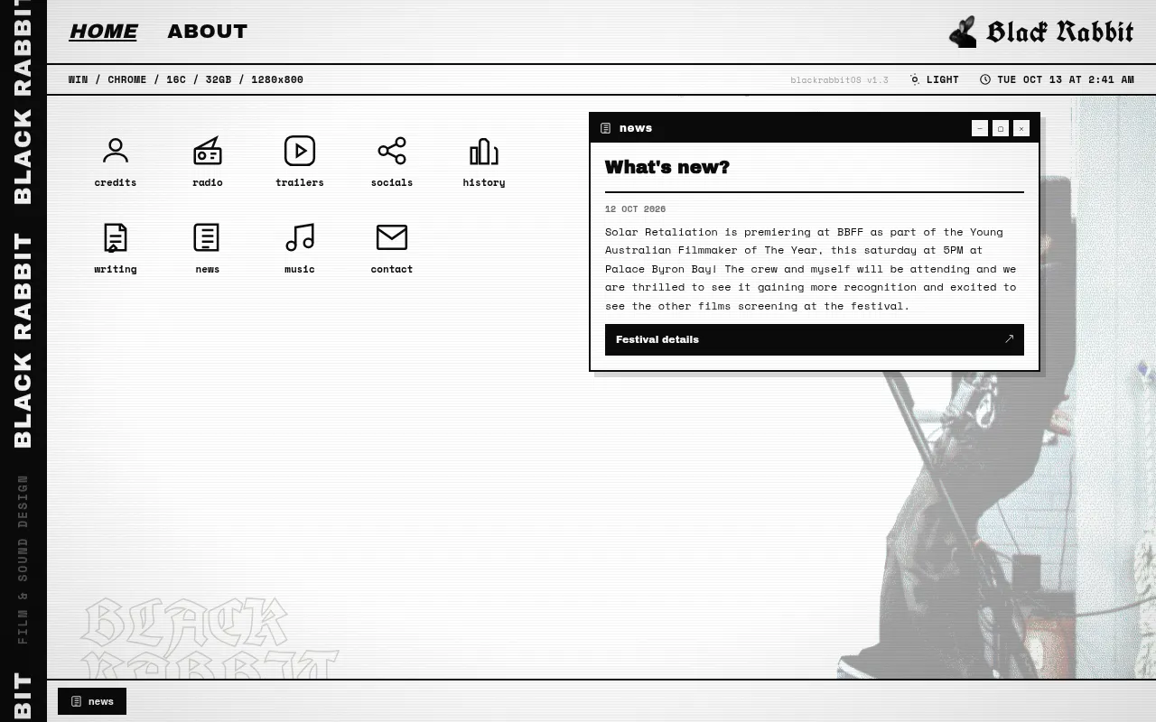 Screenshot of blackrabbitdigital.com