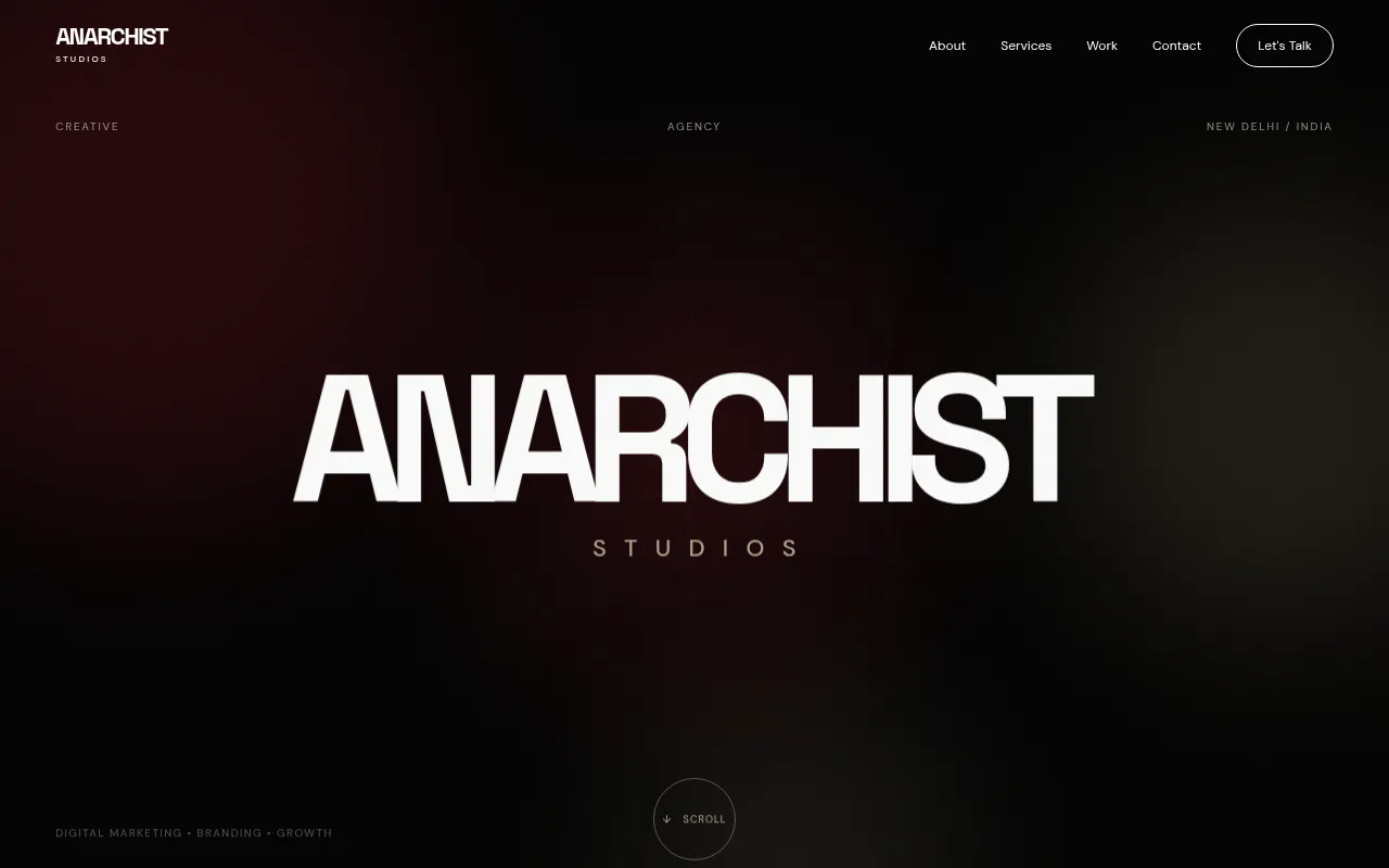 Screenshot of anarchiststudios.com