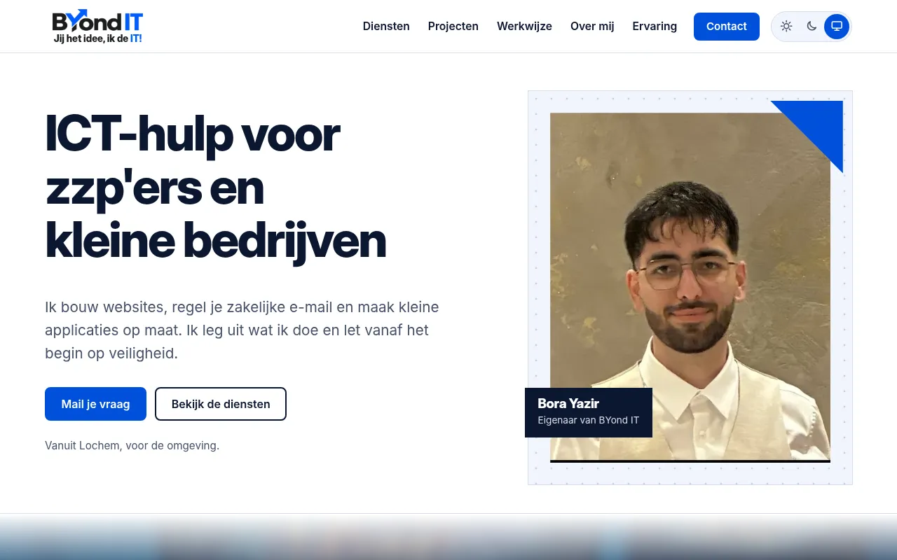 Screenshot of byond-it.nl