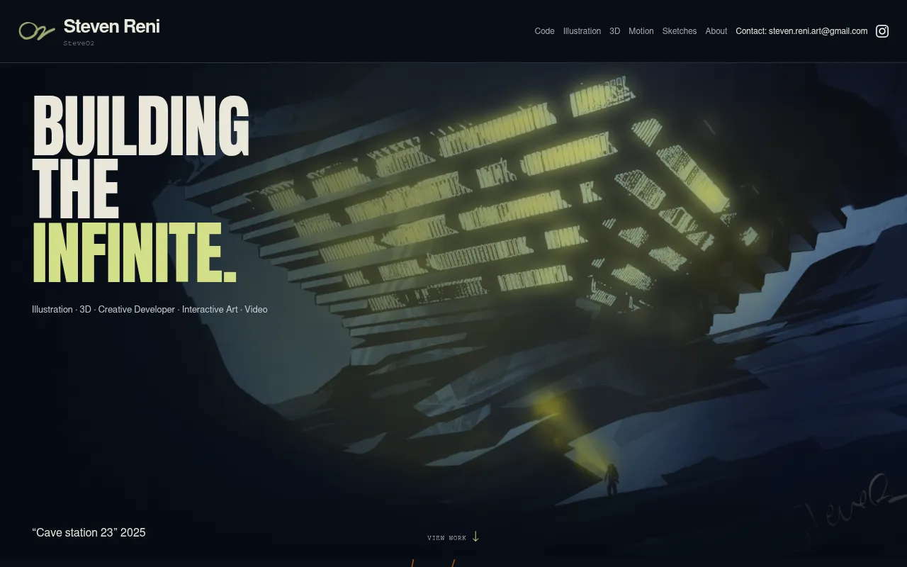 Screenshot of oxygenreni.github.io