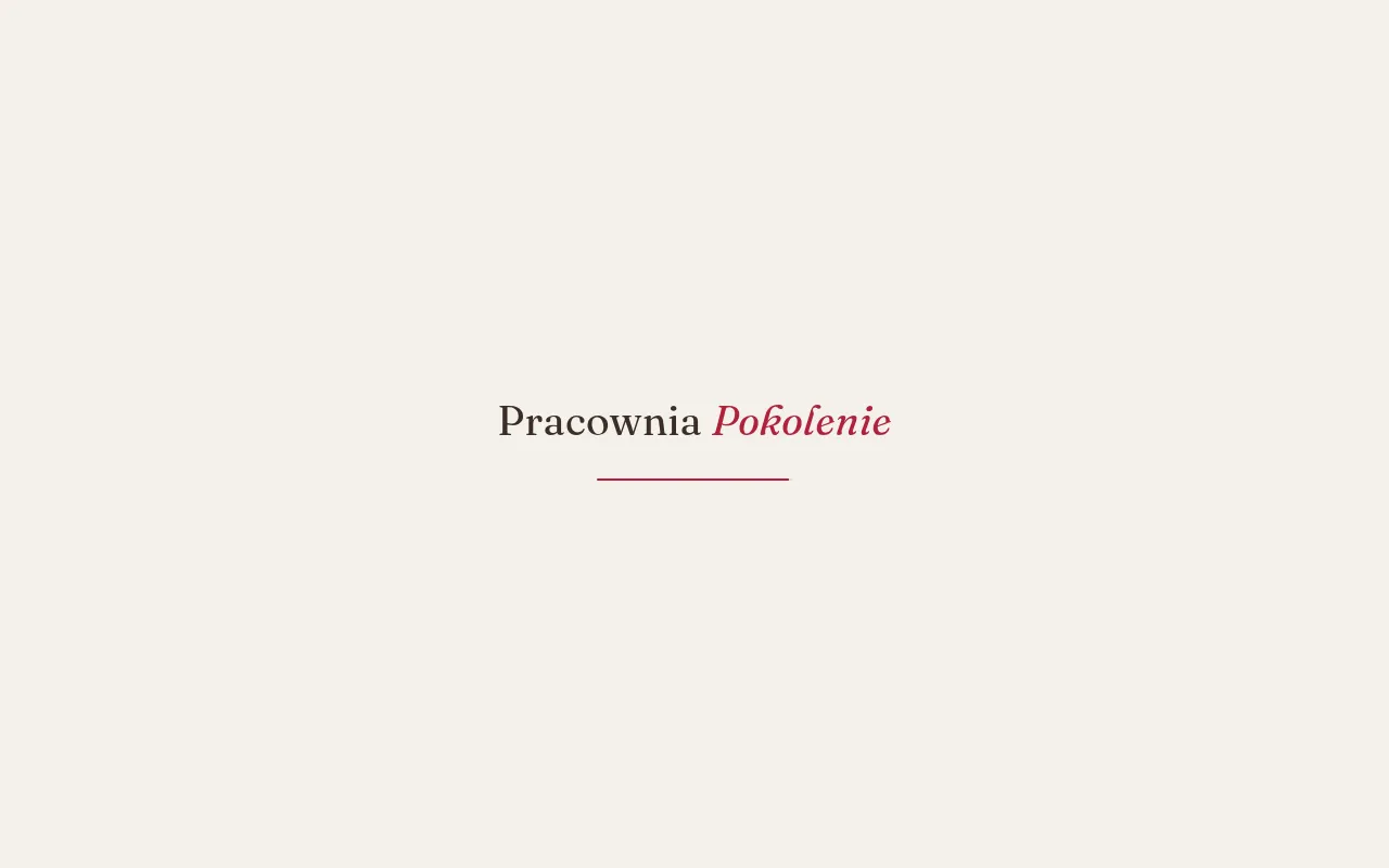 Screenshot of pracowniapokolenie.pl
