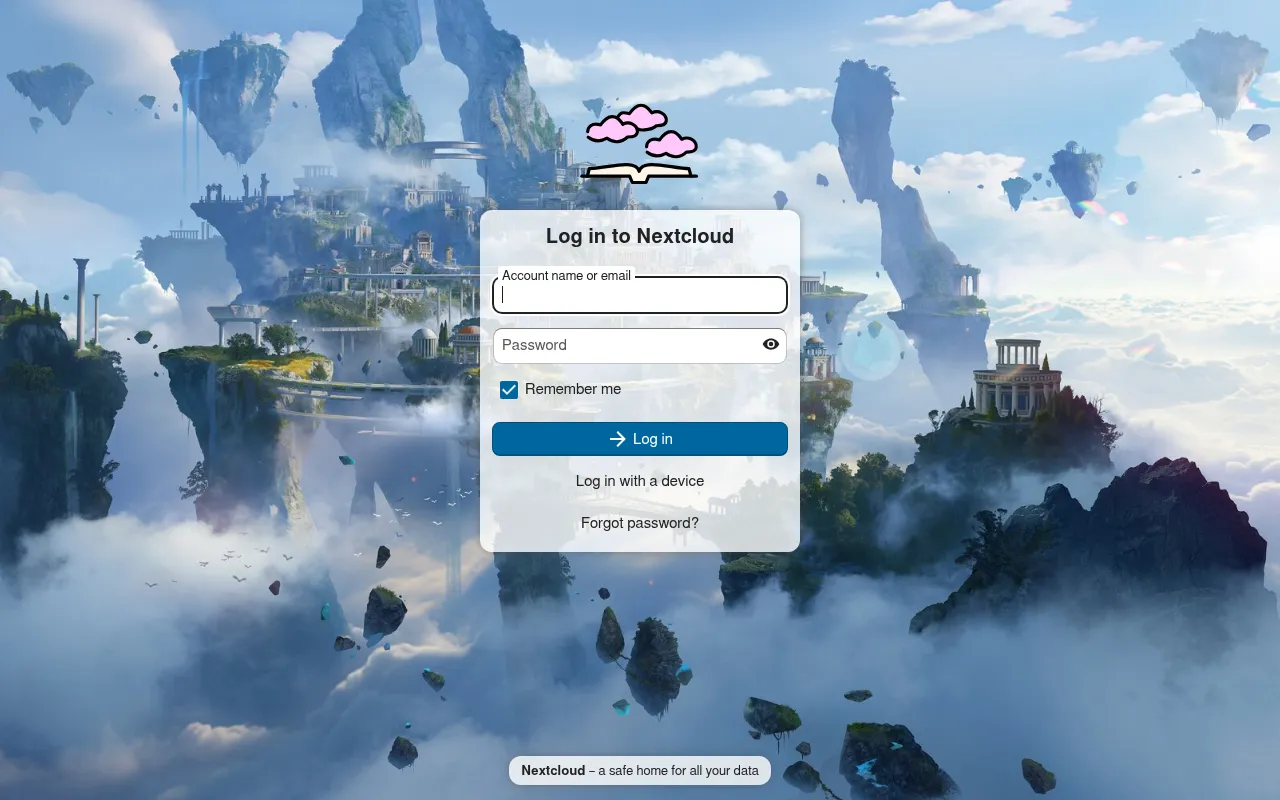 Screenshot of cloud.cokie.me