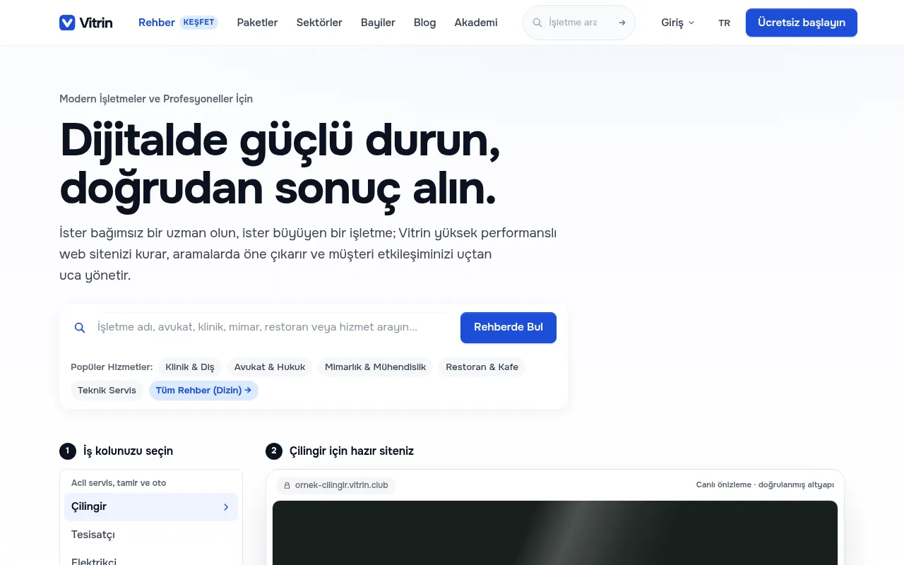Screenshot of vitrin.club