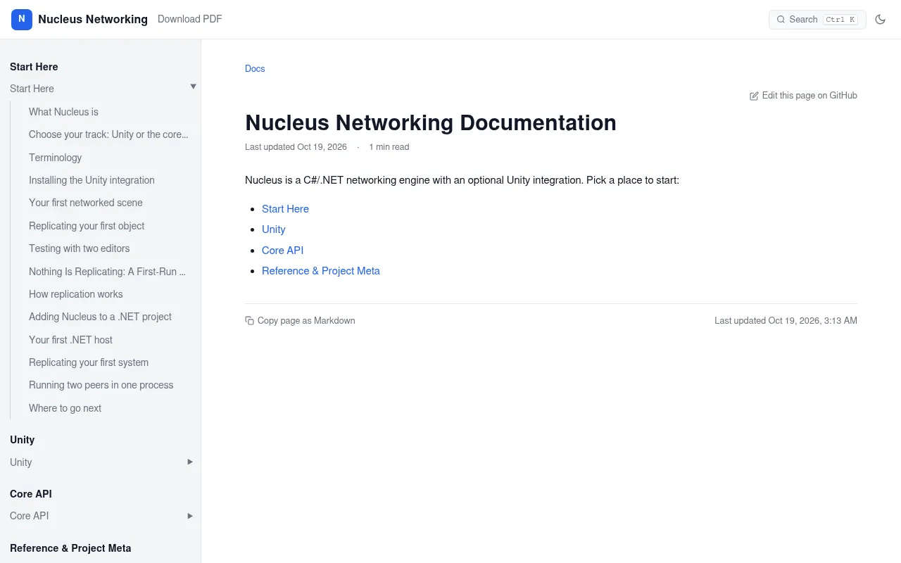 Screenshot of nucleus-networking-docs.pages.dev
