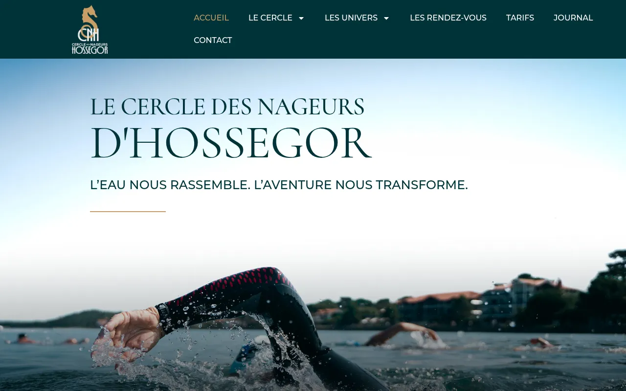 Screenshot of cnhossegor.com