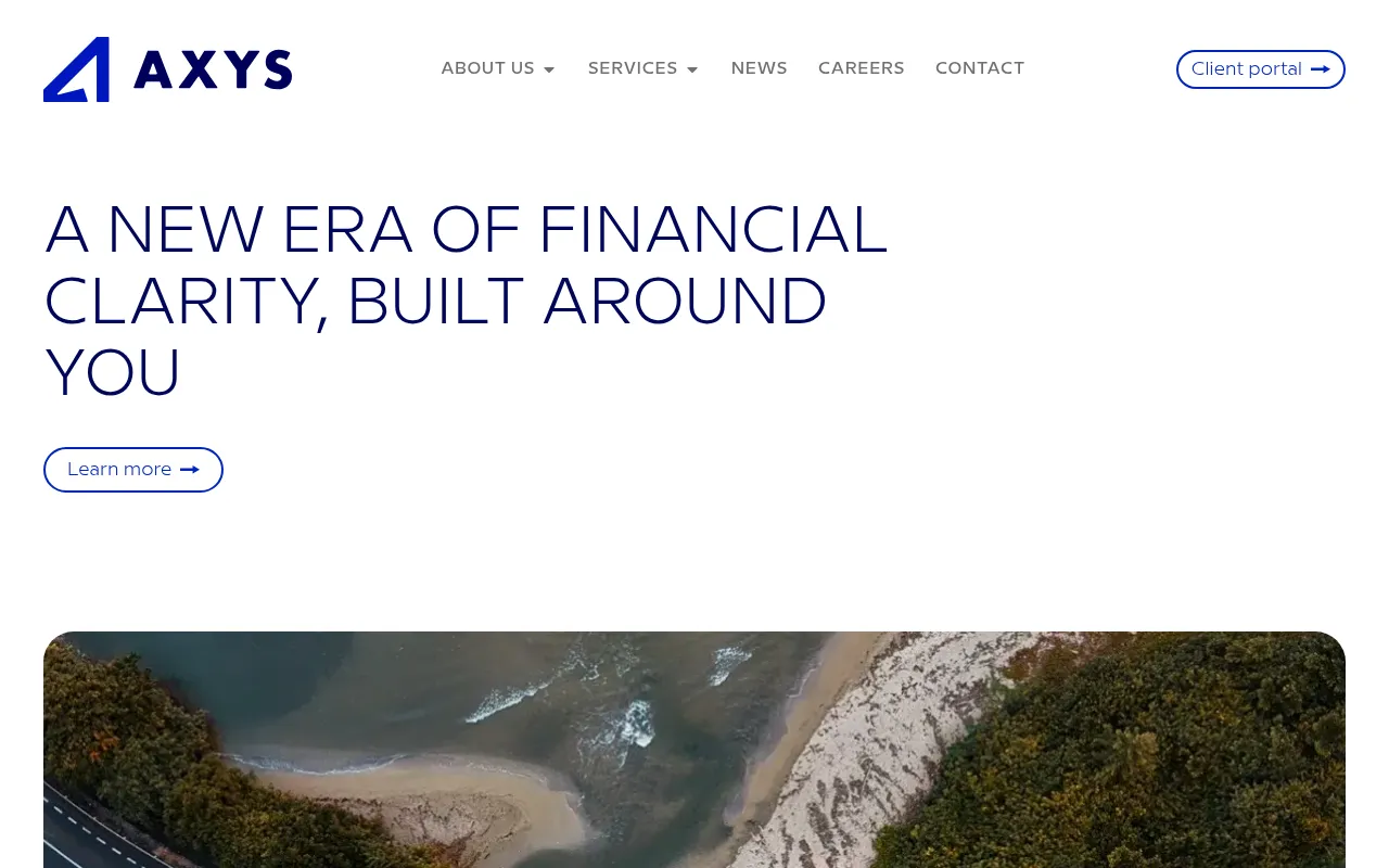 Screenshot of axys-group.com