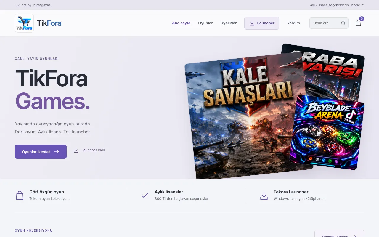 Screenshot of tikfora.com