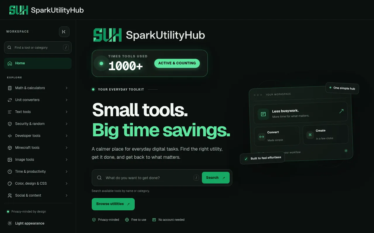 Screenshot of suh.indevs.in