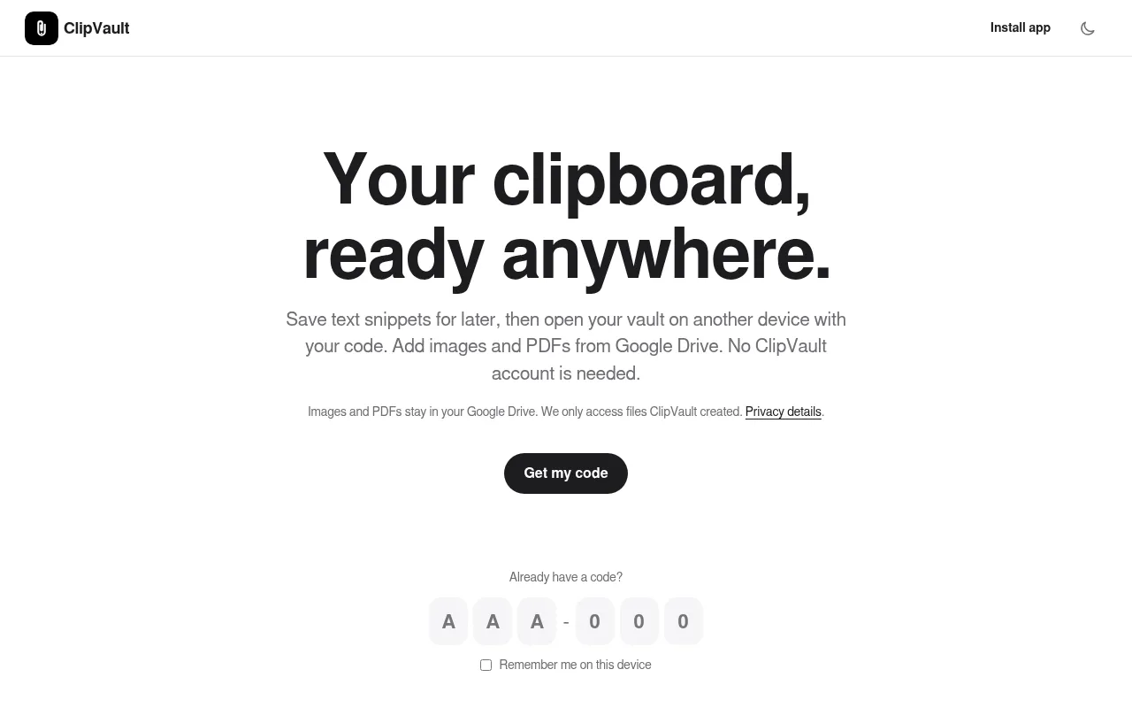 Screenshot of clipvault.lol