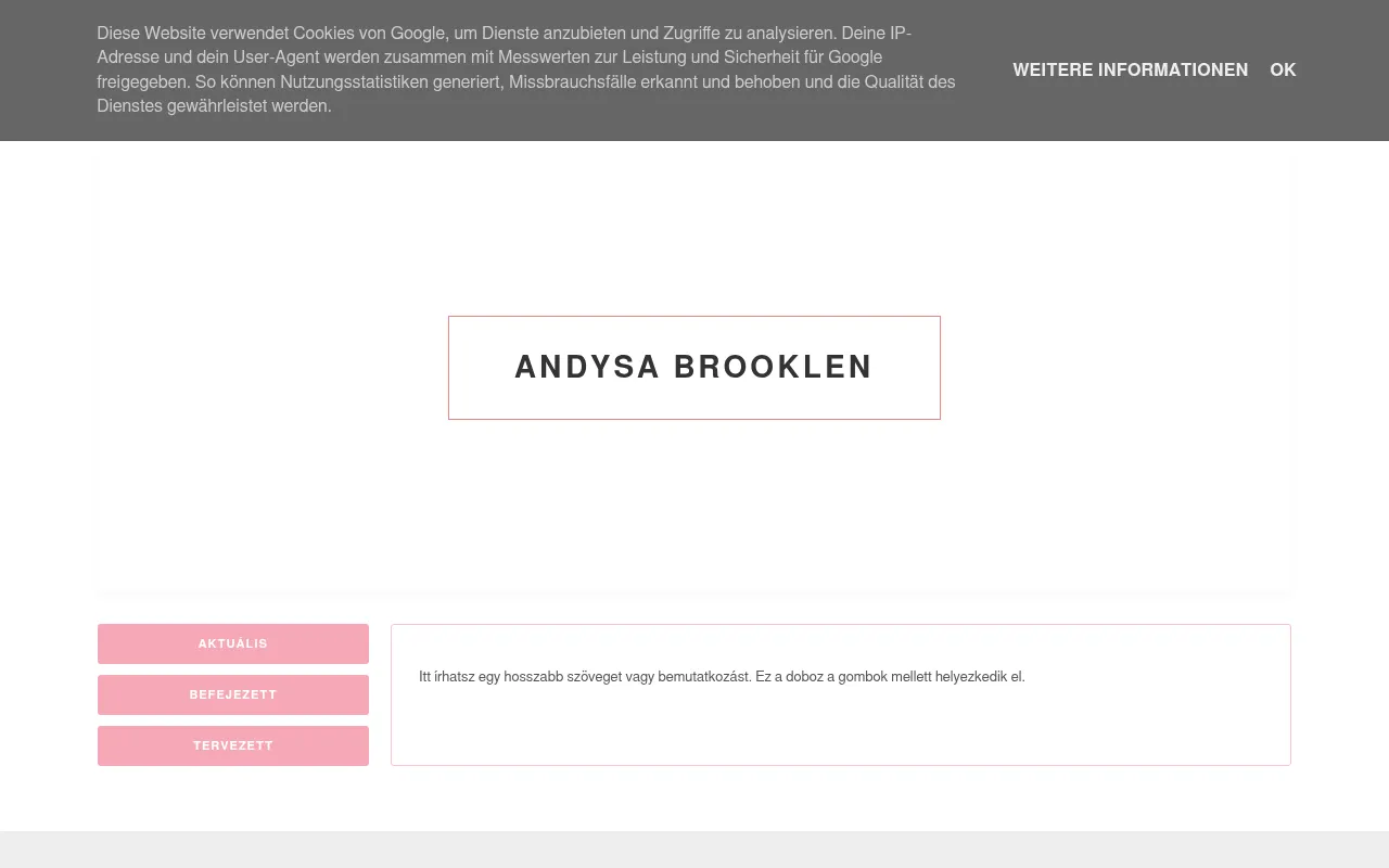 Screenshot of probaszerk.blogspot.com