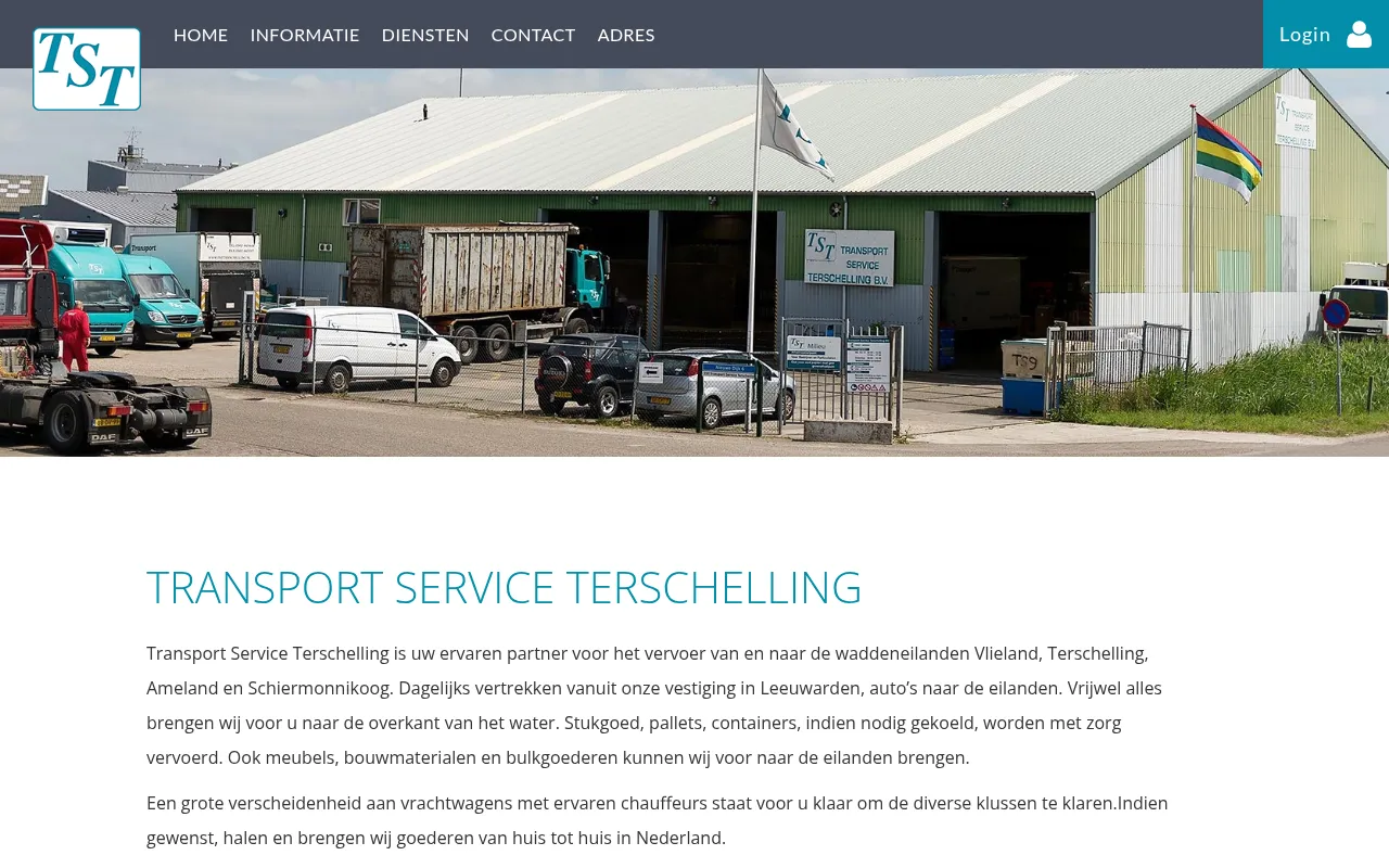 Screenshot of tstterschelling.nl