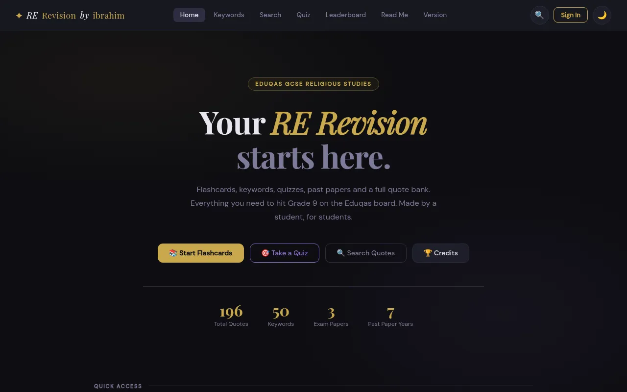 Screenshot of re.ibzz.uk
