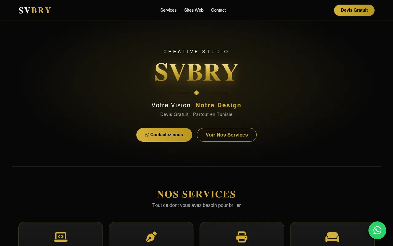 Screenshot of svbry.netlify.app