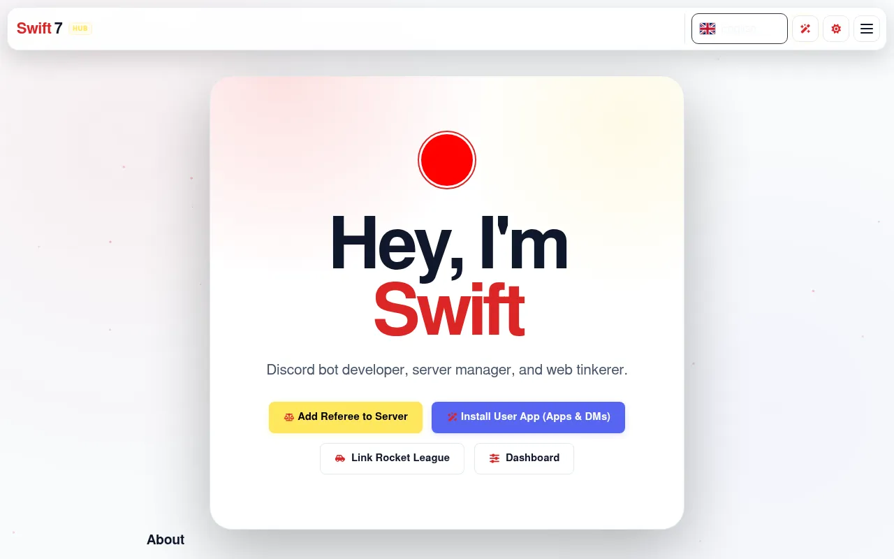 Screenshot of swift7.net