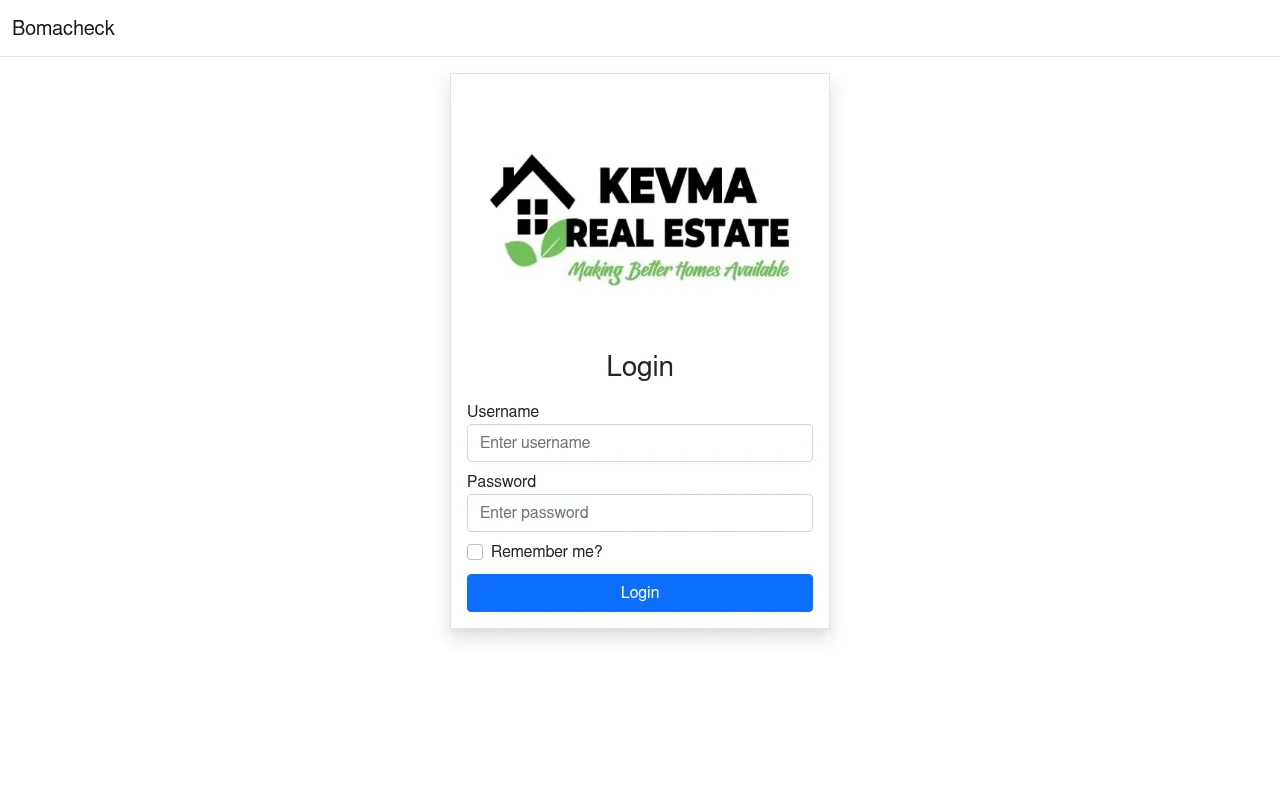Screenshot of kevma.bomacheck.com