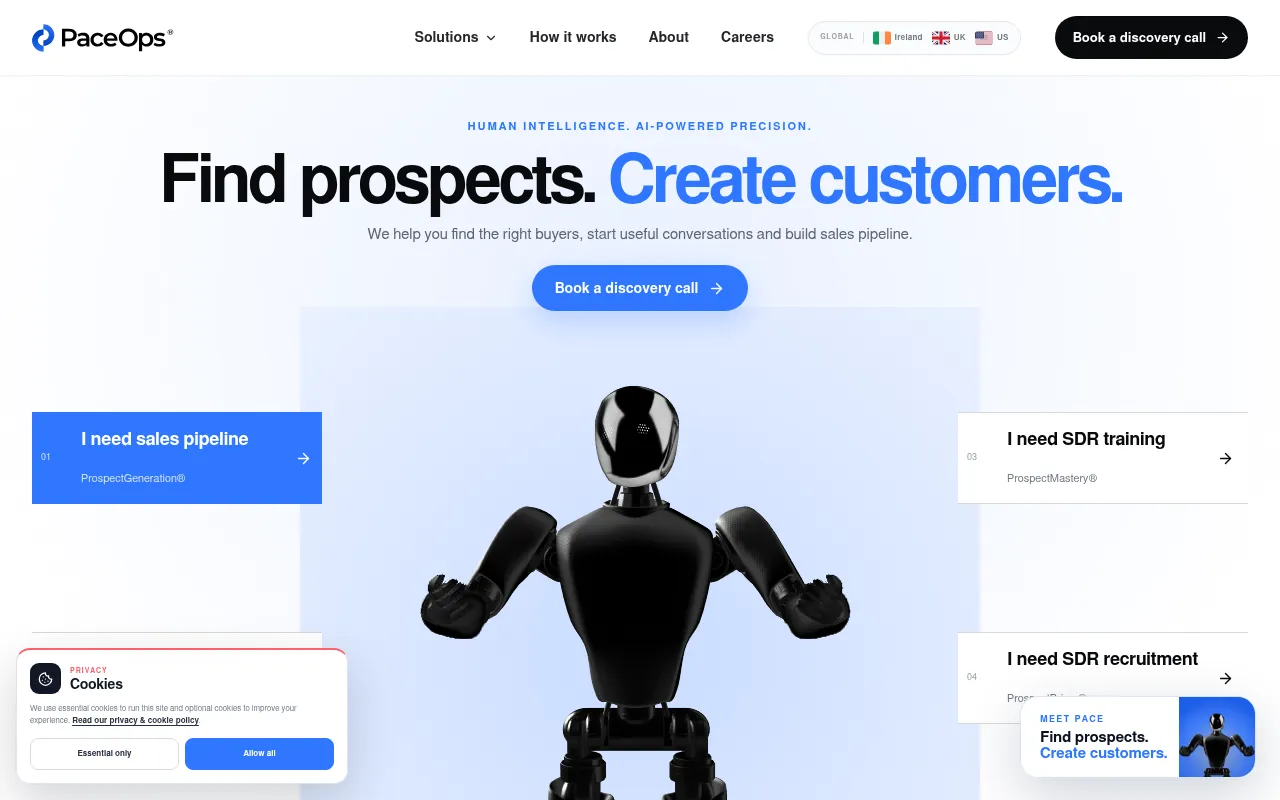 Screenshot of paceops.com