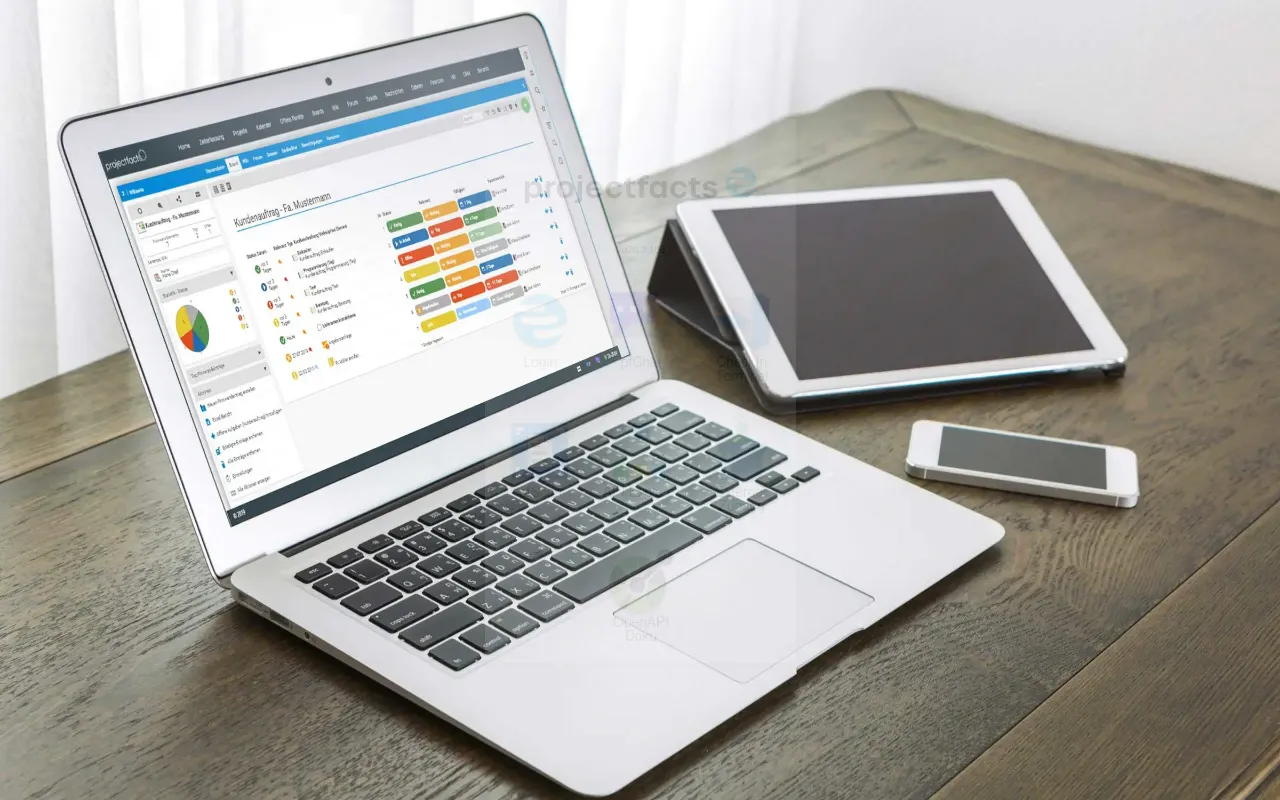 Screenshot of flowster.projectfacts.de