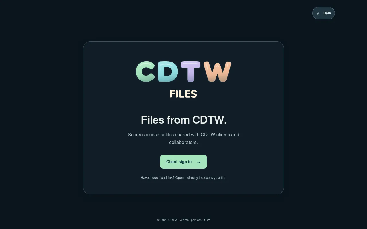 Screenshot of files.cdtw.ca