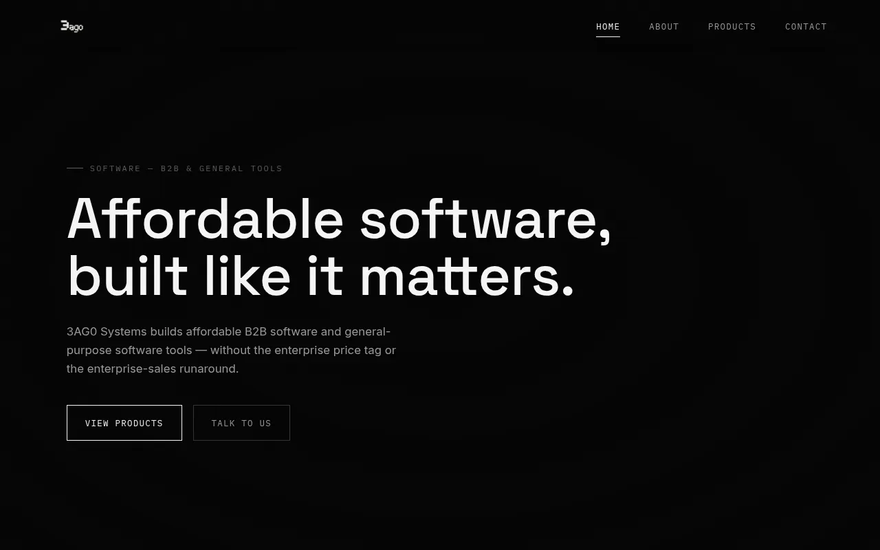 Screenshot of 3ago.ca