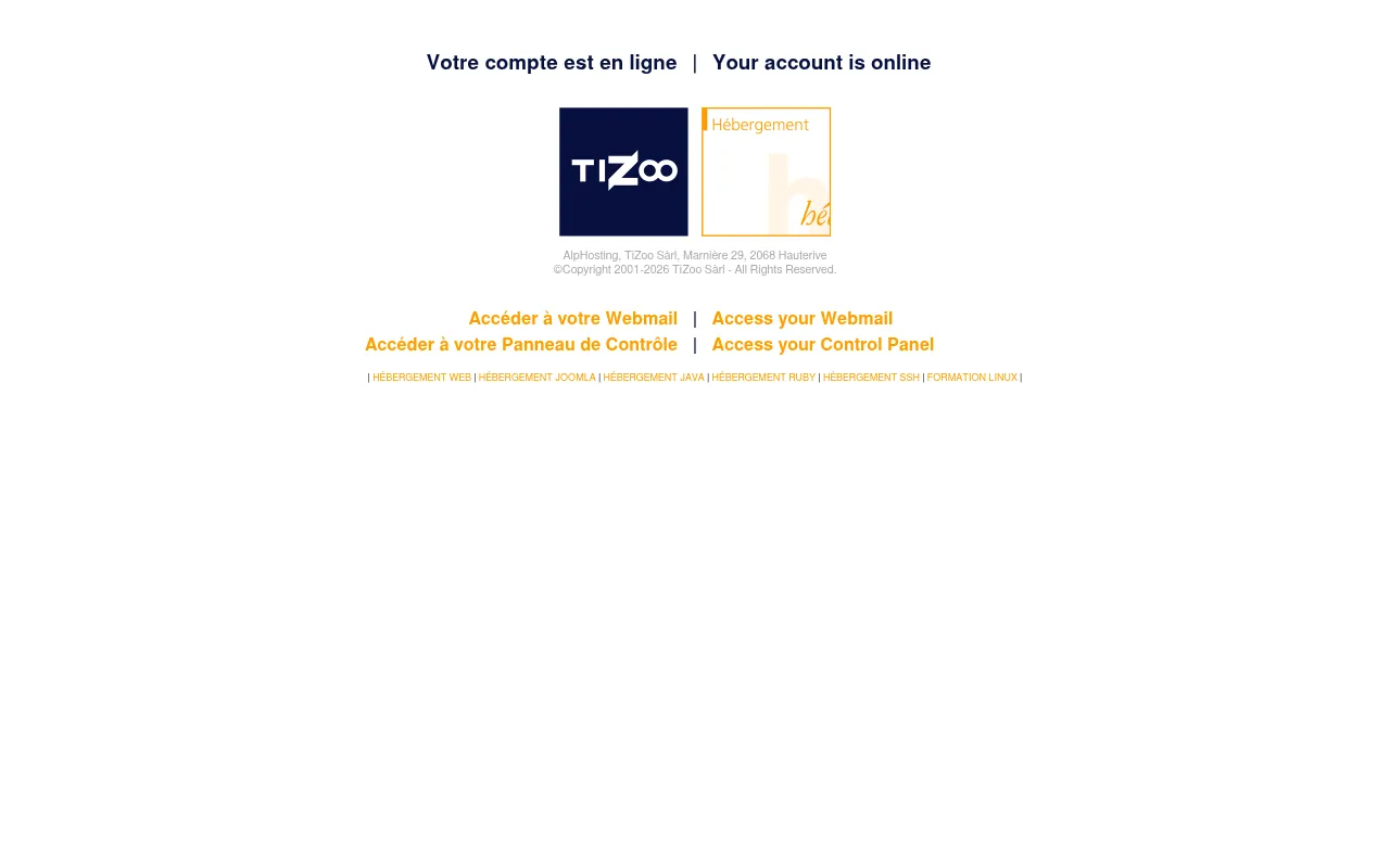 Screenshot of lanzes.ch