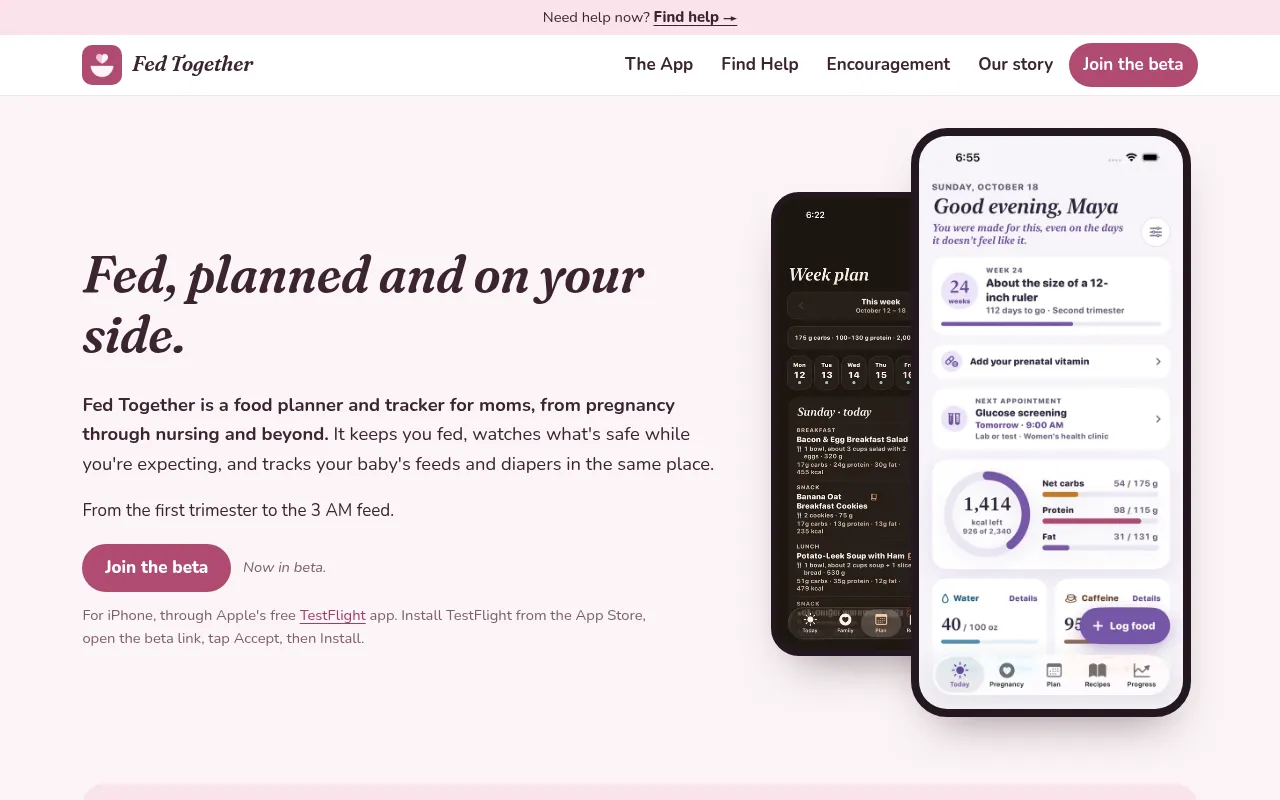 Screenshot of fedtogether.com