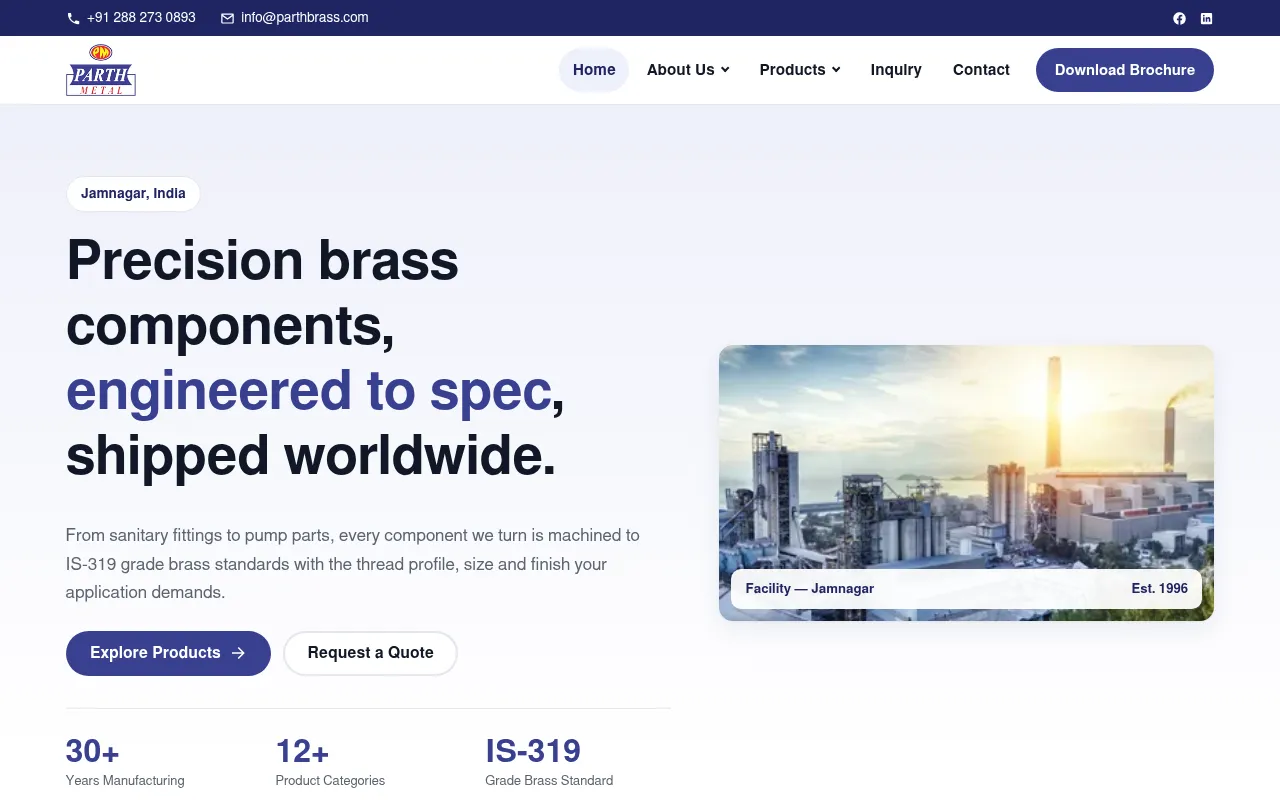 Screenshot of parth-metal.gt.tc