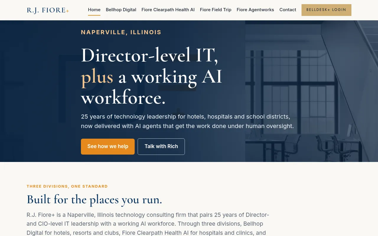 Screenshot of rjfiore.com