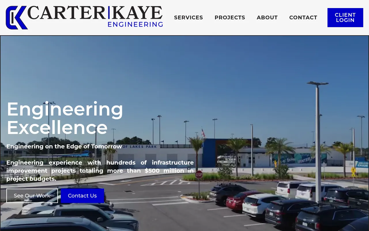 Screenshot of carterkaye.com