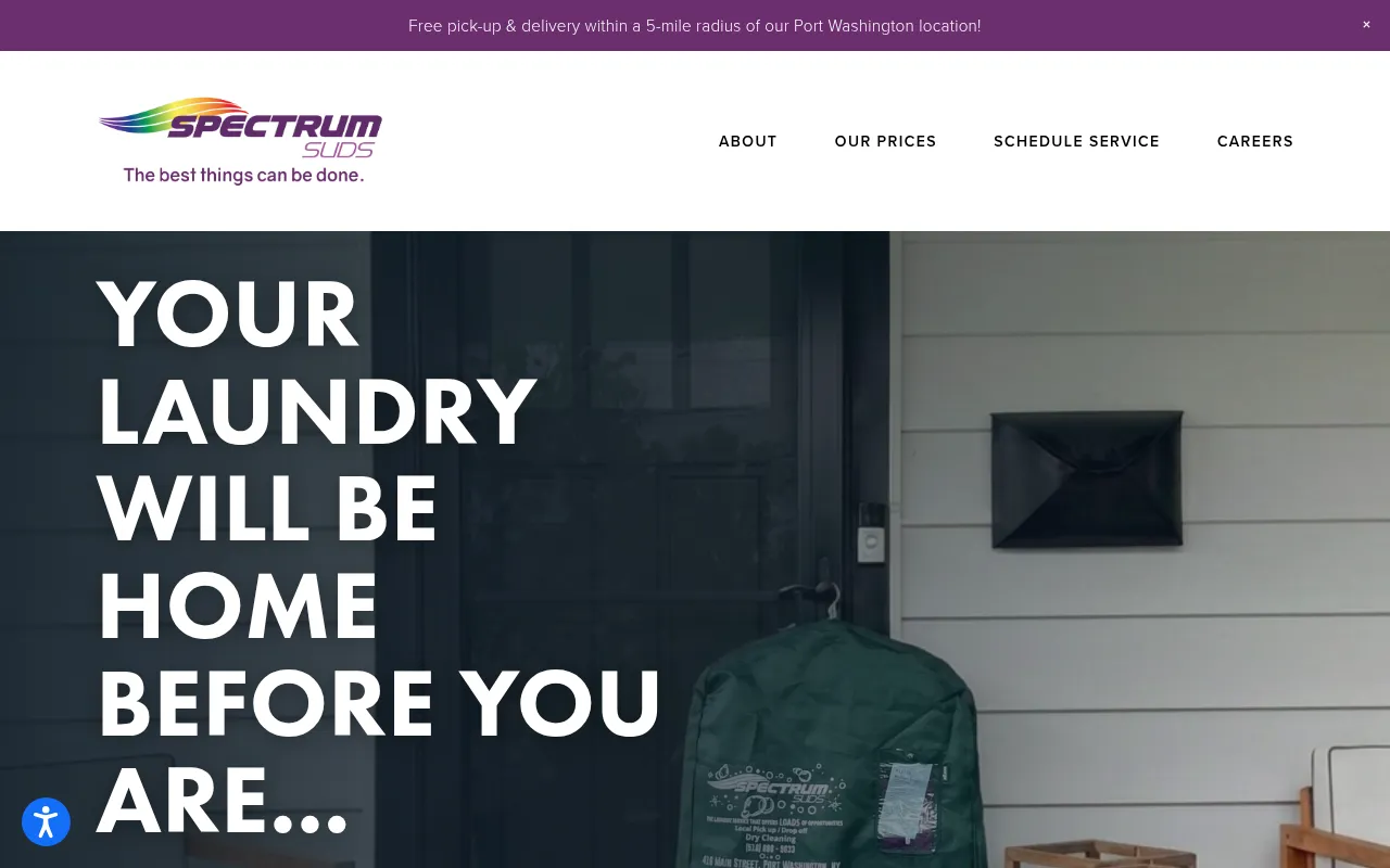 Screenshot of spectrumsuds.org