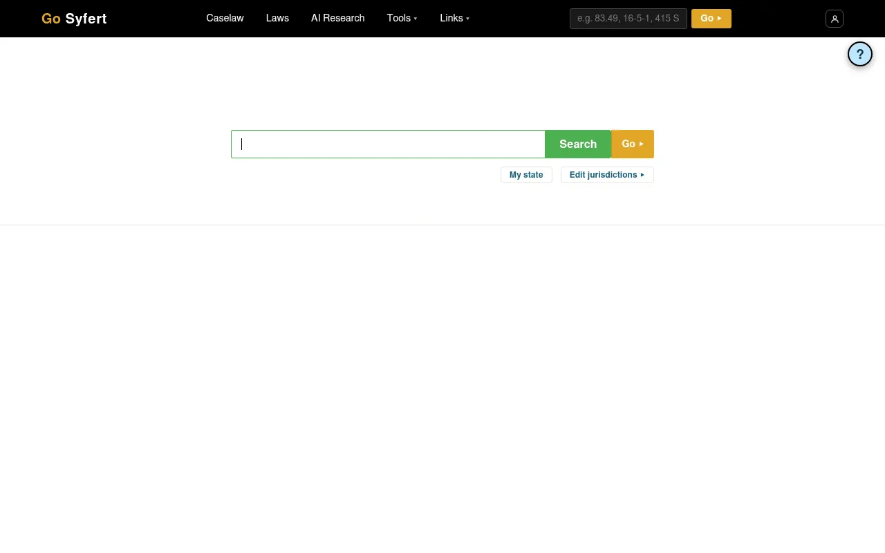 Screenshot of syfert.com