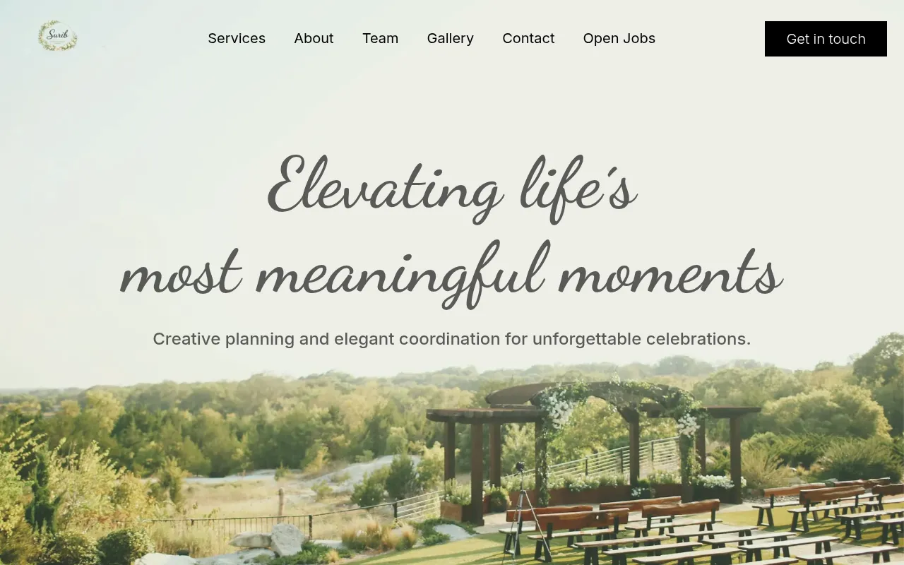 Screenshot of surib.com