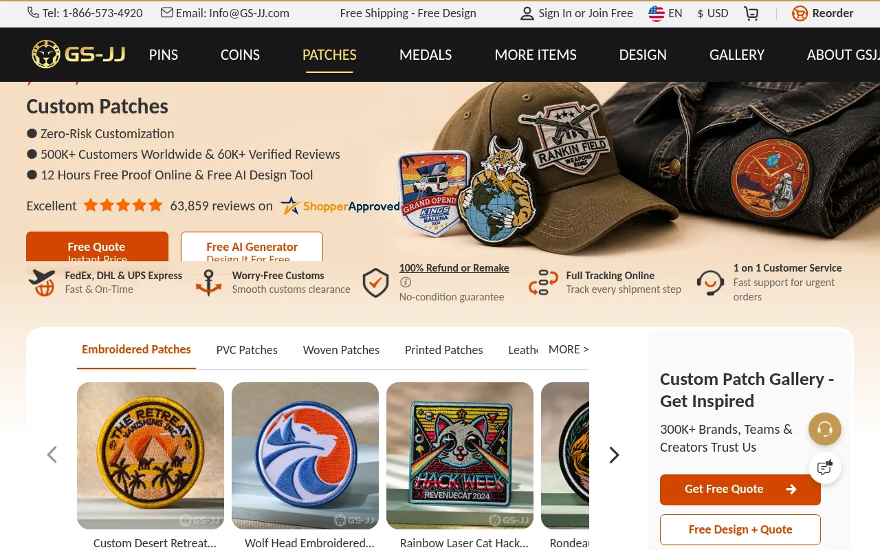 Screenshot of gs-jj.com