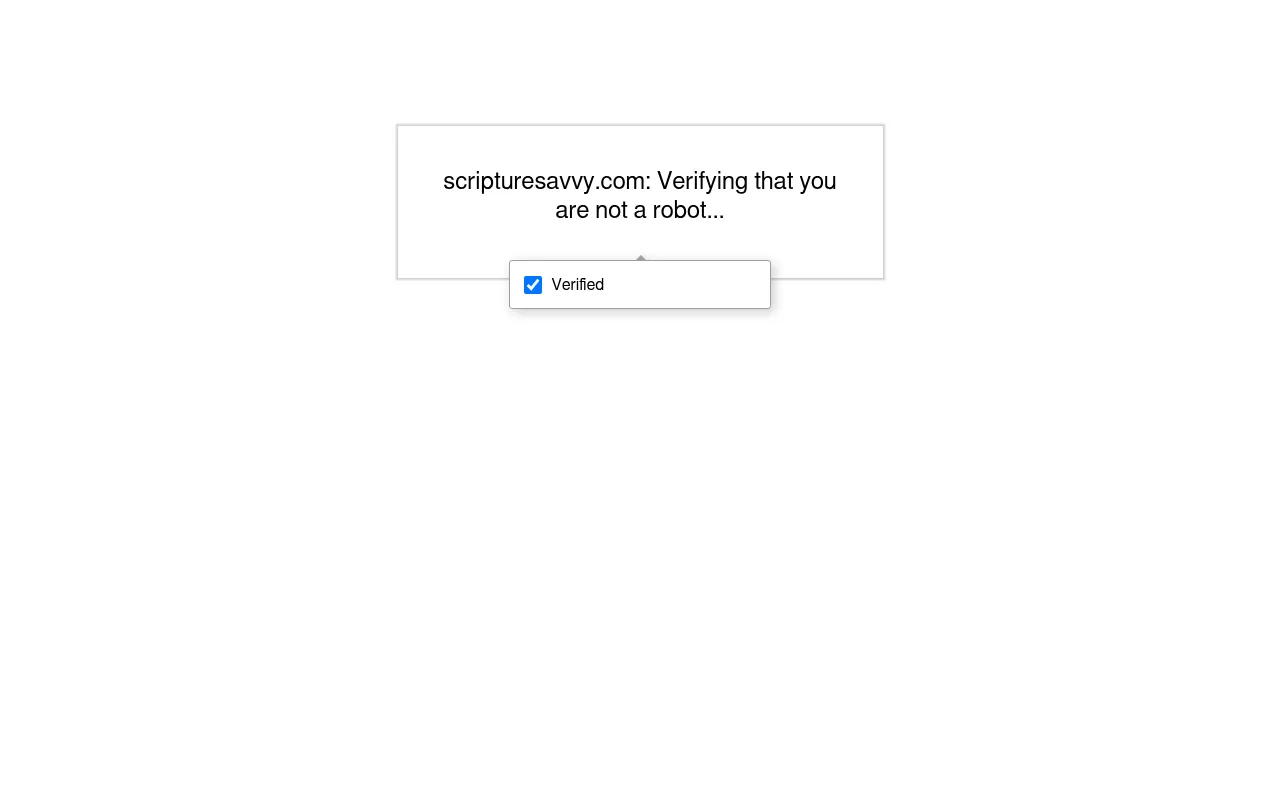 Screenshot of scripturesavvy.com