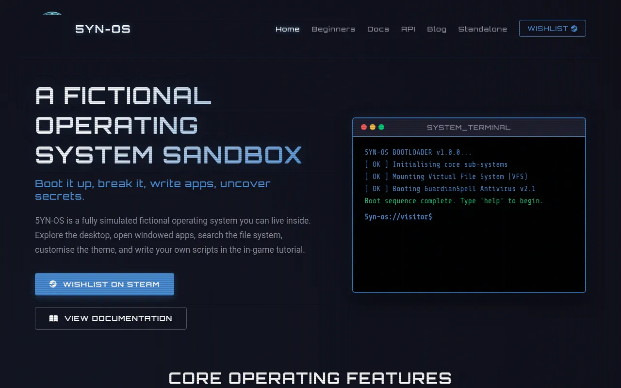5yn-os.com screenshot