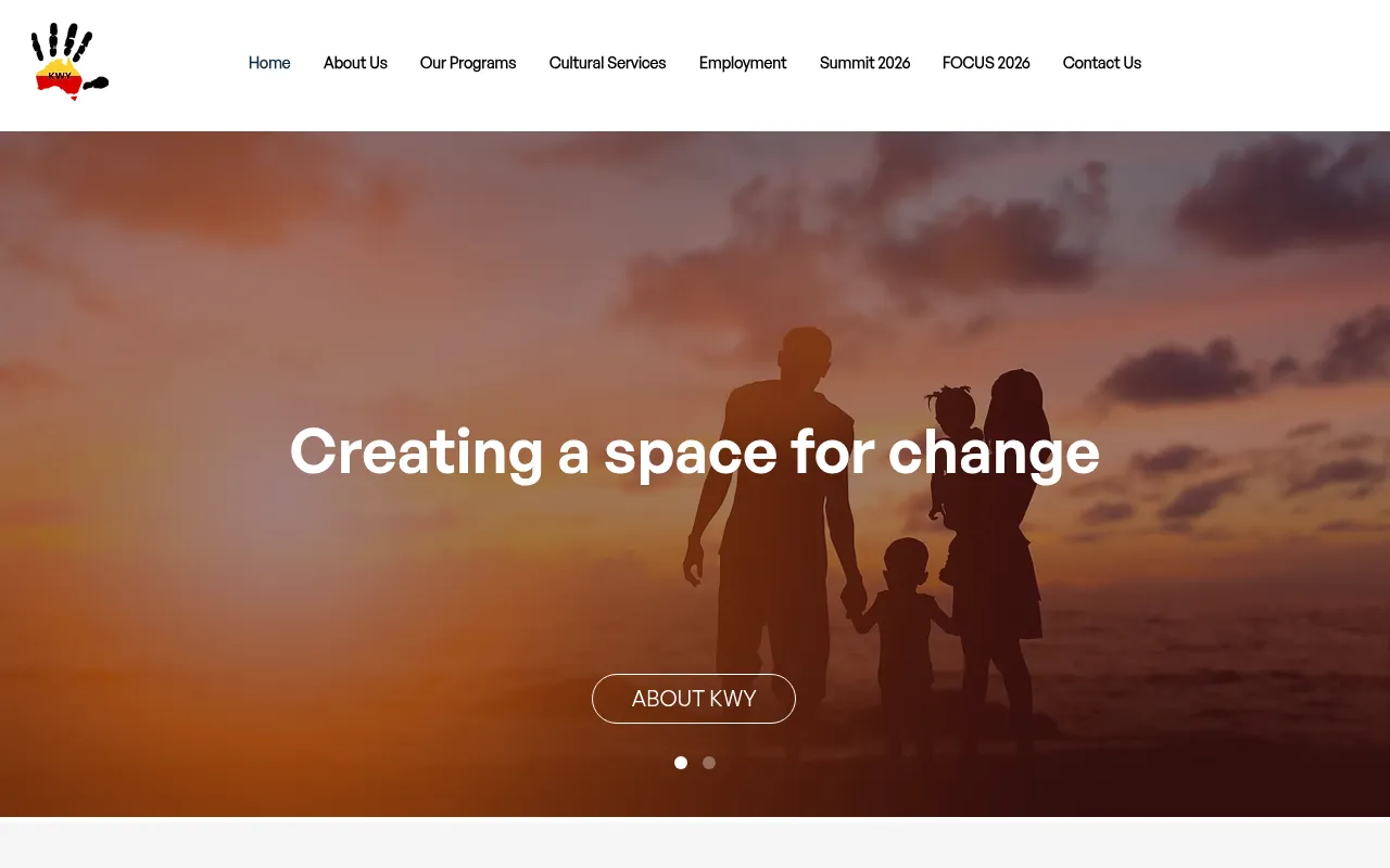 Screenshot of kwy.org.au