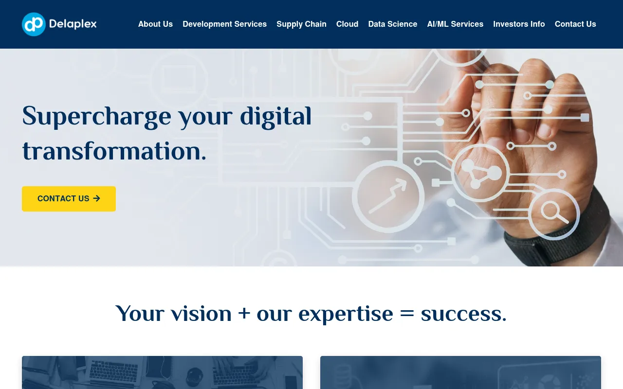 Screenshot of delaplex.in