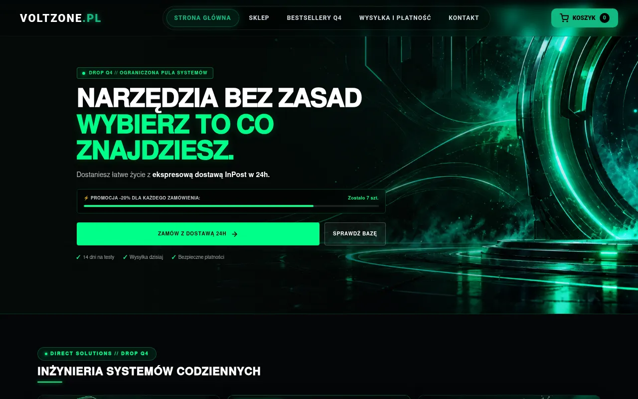 Screenshot of voltzone.pl