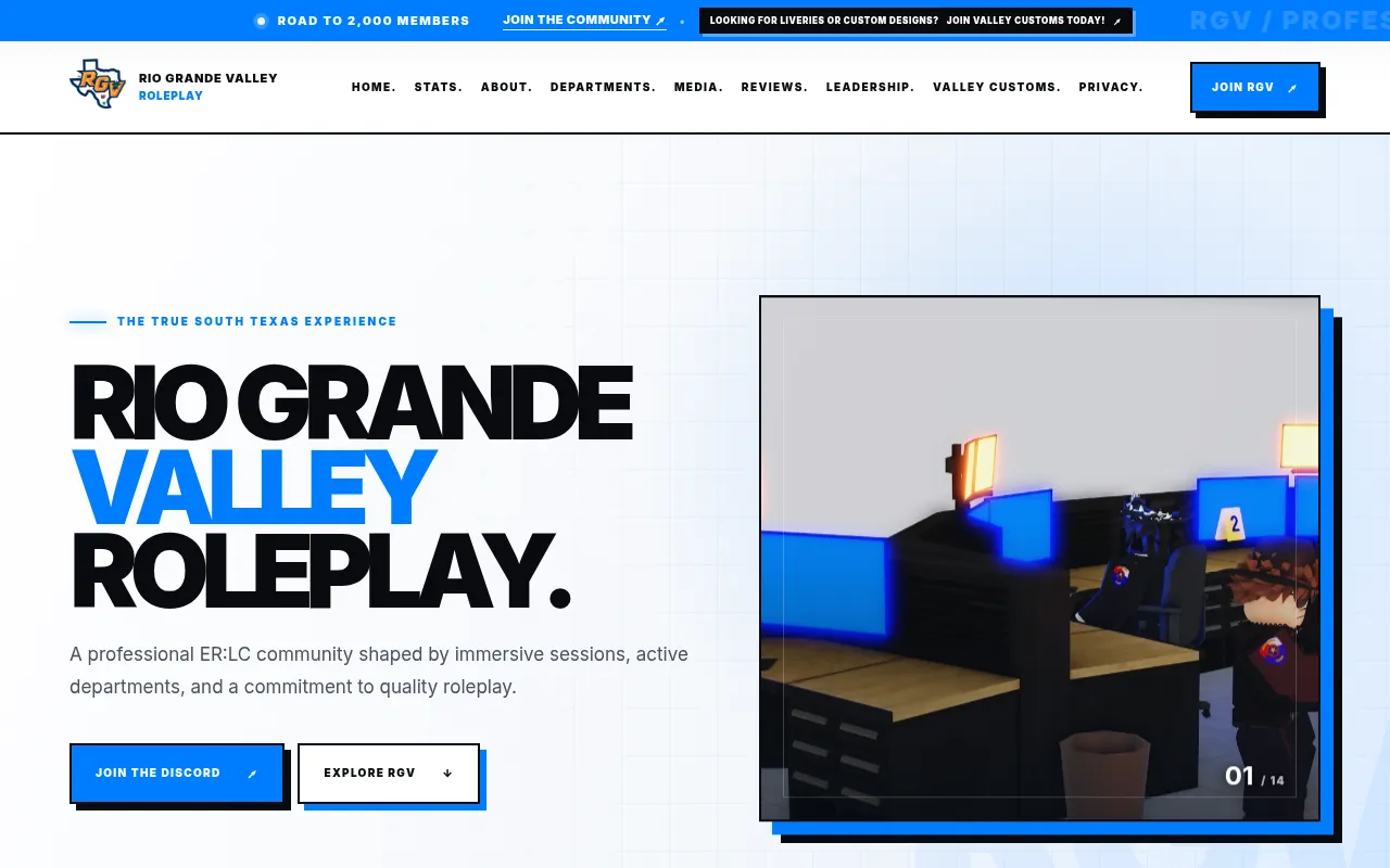Screenshot of rgvrp.xyz
