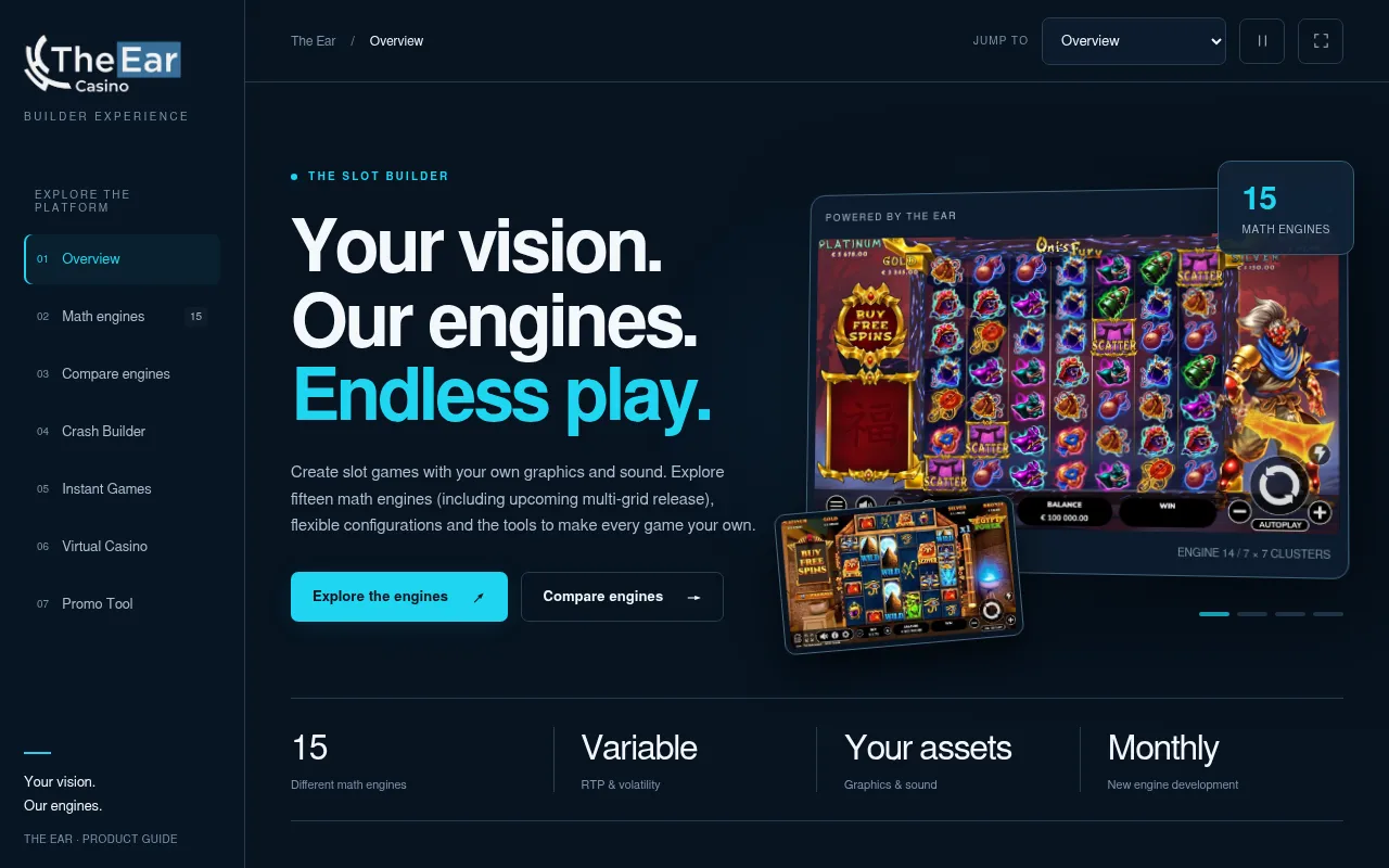 Screenshot of theearplatform.com