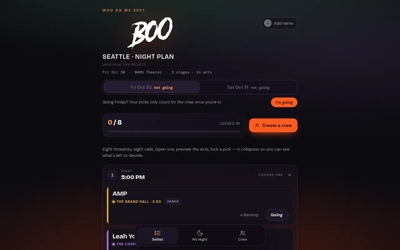 Screenshot of boo-seattle.vercel.app