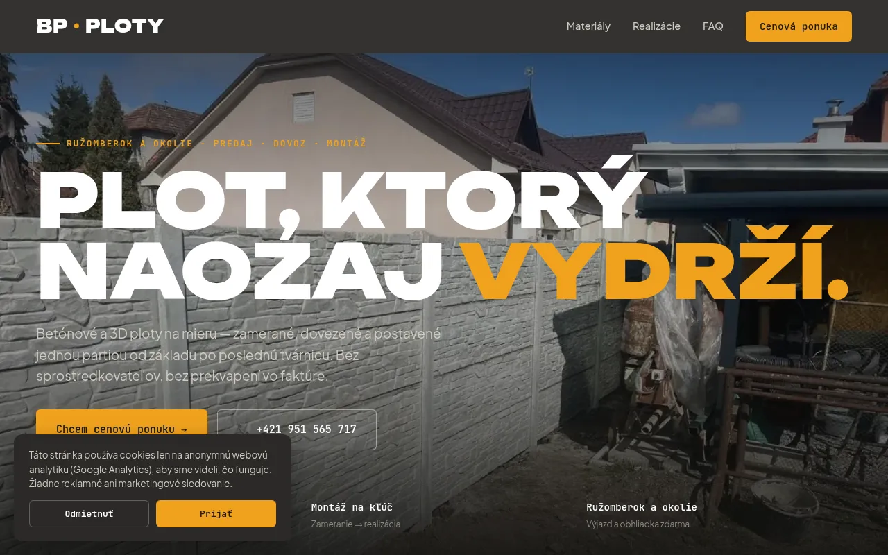 Screenshot of bpploty.sk